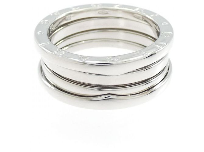Bulgari Anel Bvlgari B.zero1 de 3 bandas em ouro branco - vista 2