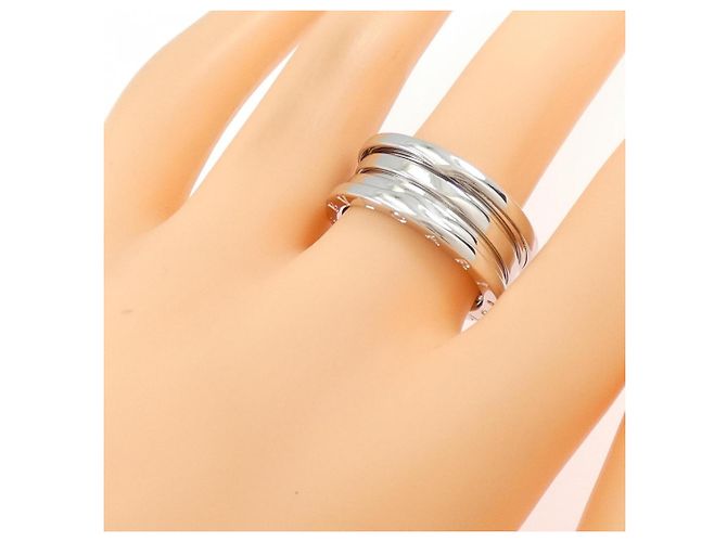 Bulgari Anel Bvlgari B.zero1 de 3 bandas em ouro branco - vista 4