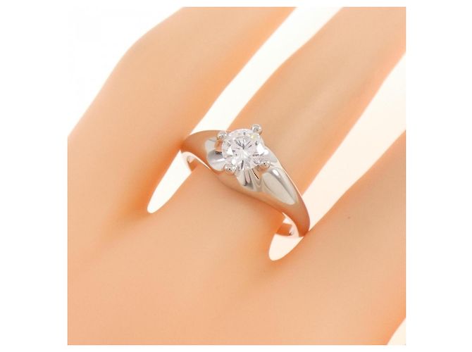 Bulgari Bvlgari Corona Ring aus Platin mit Diamant - Ansicht 5