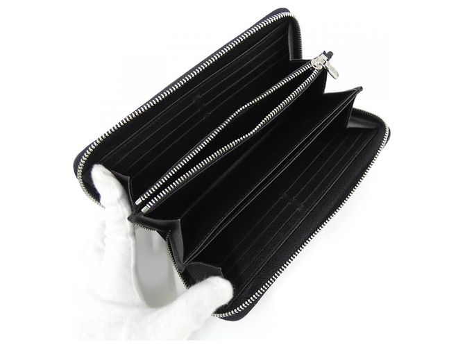 Louis Vuitton Epi Zippy Wallet M61857 Nero - vista 7