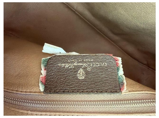 Borsa a tracolla Gucci GG Supreme Marrone Beige - vista 14