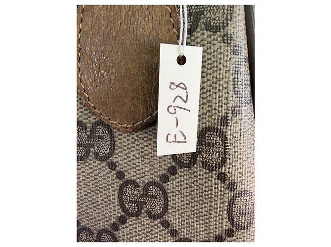 Borsa a tracolla Gucci GG Supreme Marrone Beige - vista 7