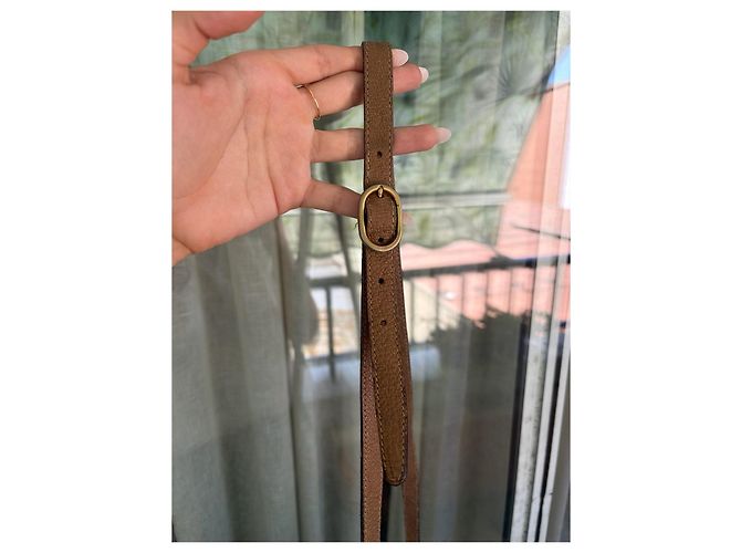 Borsa a tracolla Gucci GG Supreme Marrone Beige - vista 9