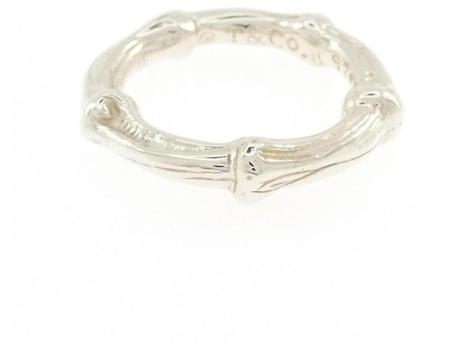 Autre Marque Anillo Tiffany Bamboo en plata 925 - vista 2
