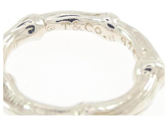 Autre Marque Anillo Tiffany Bamboo en plata 925 - vista 3