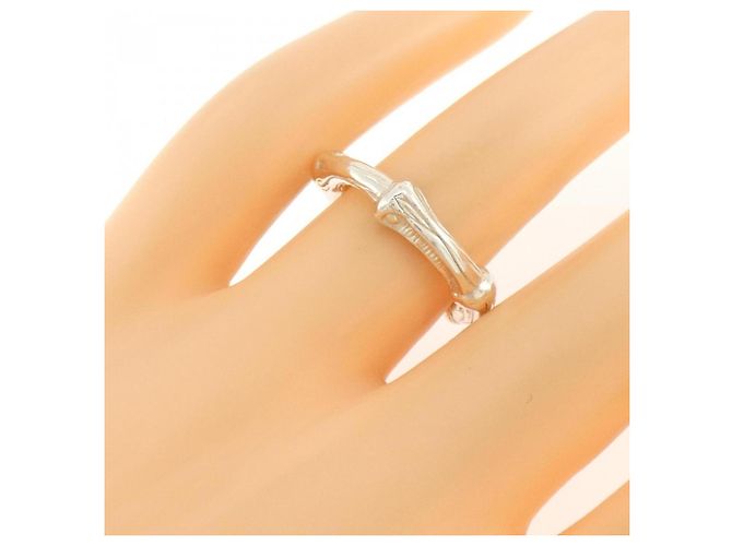 Autre Marque Anillo Tiffany Bamboo en plata 925 - vista 4