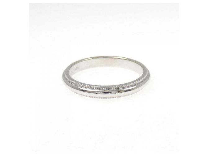 Autre Marque Tiffany & Co. Milgrain Ring aus Platin - Ansicht 2