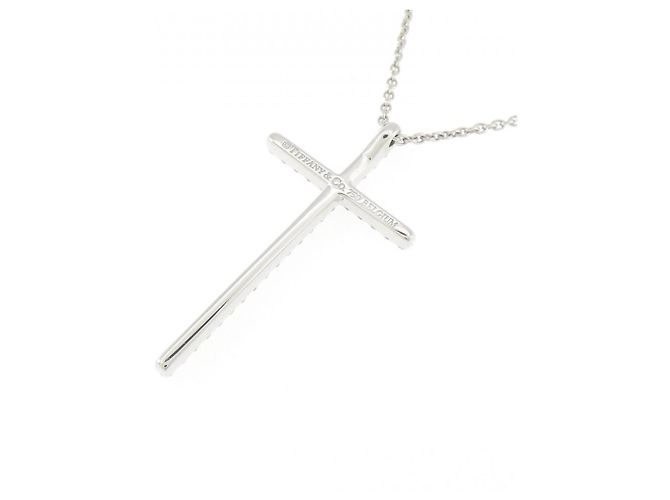 Autre Marque Tiffany Metro Cross Large Halskette - Ansicht 4