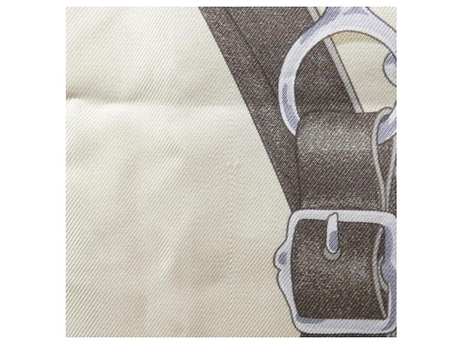 Hermès Hermes LA PROMENADE DU MATIN Seidentuch Lila - Ansicht 5