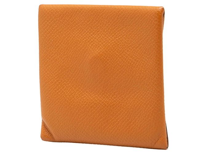 Hermès Cartera/Monedero Hermes Bastia PM Castaño - vista 2