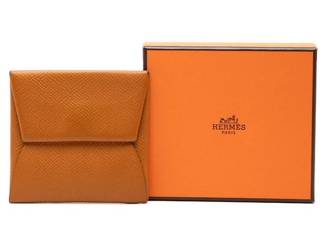 Hermès Cartera/Monedero Hermes Bastia PM Castaño - vista 7