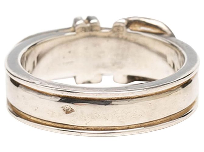 Hermès Hermes Gürtelschlaufen-Ring aus Sterlingsilber - Ansicht 3
