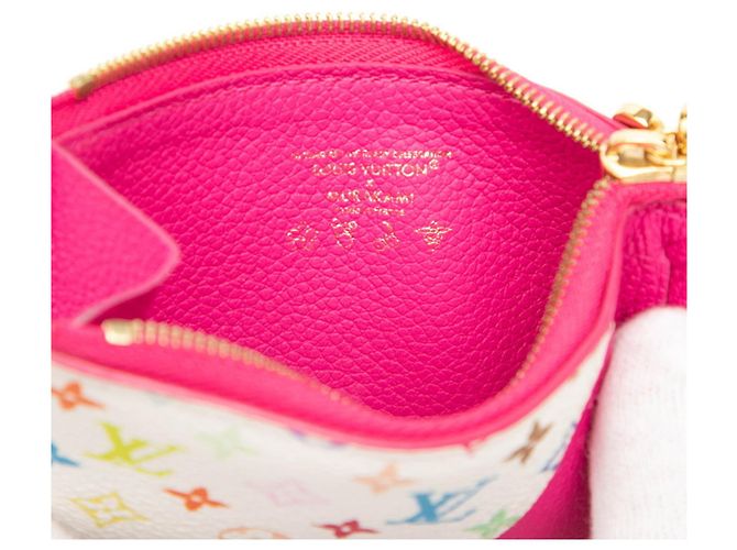 Tarjetero Louis Vuitton Empreinte Rosa Blanco - vista 5