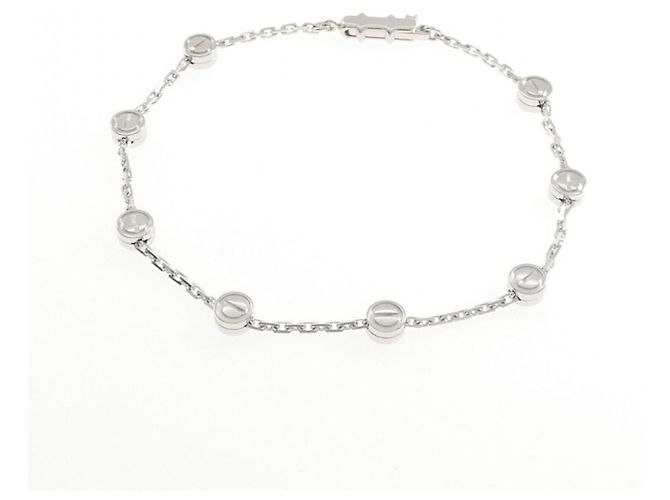 Pulsera de amuletos Cartier en oro blanco Dorado - vista 2