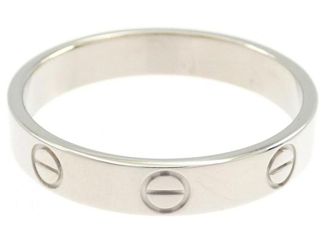Anello Cartier Mini Love in oro bianco 18K D'oro - vista 2