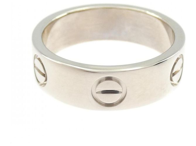Anello Cartier Love in oro bianco D'oro - vista 2