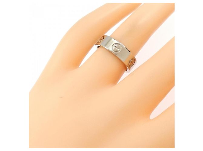 Anello Cartier Love in oro bianco D'oro - vista 4