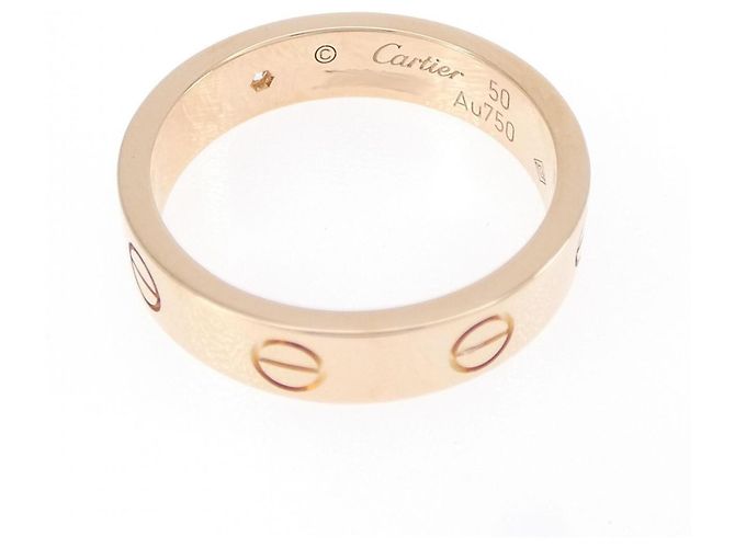 Cartier Mini Love 1P Ring Golden - Ansicht 3