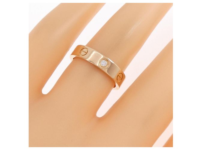 Cartier Mini Love 1P Ring Golden - Ansicht 4