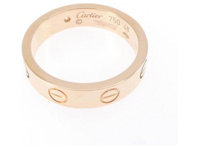 Cartier Mini Love 1P Ring Golden - Ansicht 3
