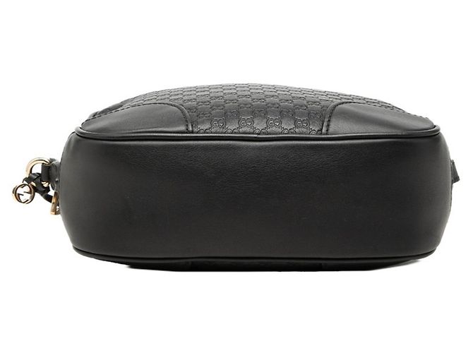 Bolsa de Ombro Gucci Microguccissima Preto - vista 3