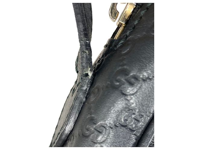 Bolsa de Ombro Gucci Microguccissima Preto - vista 5