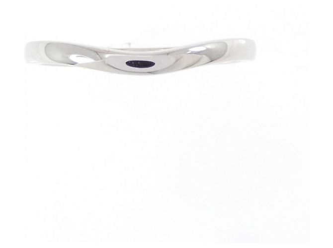 Cartier Ballerina Platinum Band Ring - view 3