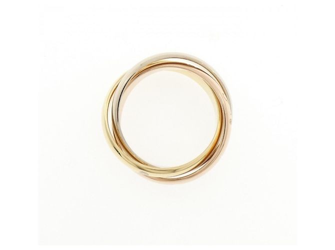 Anello Cartier Trinity Edizione Limitata 150° Anniversario D'oro - vista 2