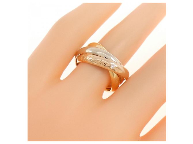 Anello Cartier Trinity Edizione Limitata 150° Anniversario D'oro - vista 4