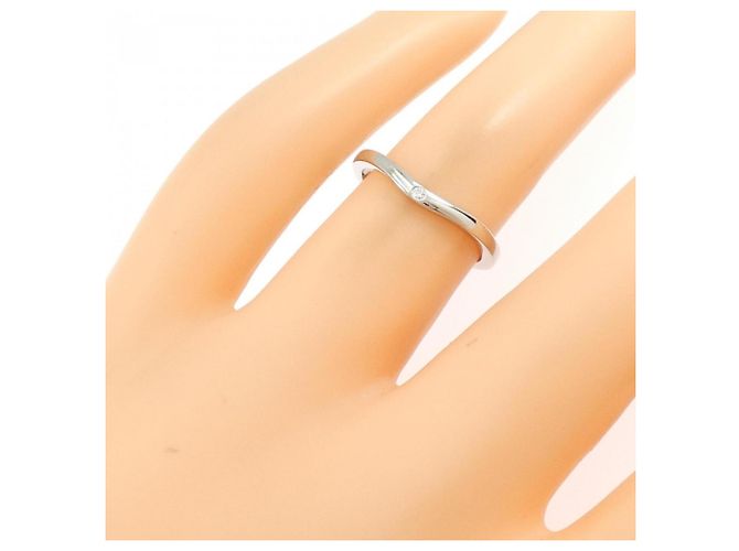 Cartier Ballerina 3P Diamant-Bandring aus Platin - Ansicht 5