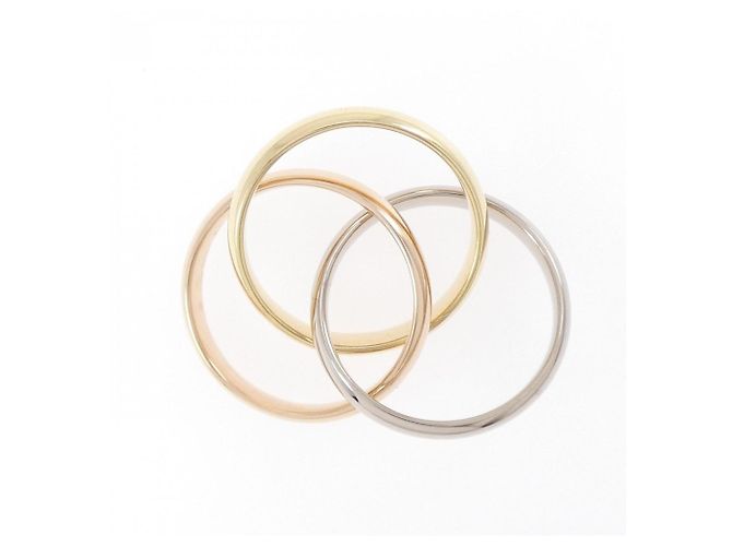 Cartier Trinity Ring in 18K Gold Golden - Ansicht 3