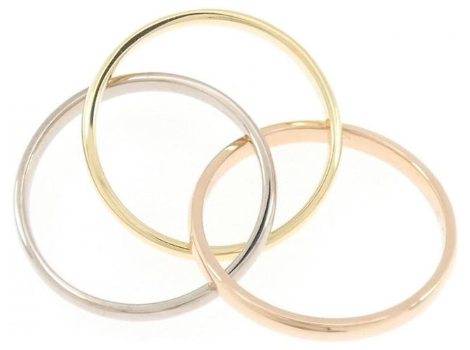 Anel Cartier Trinity Small Dourado - vista 3