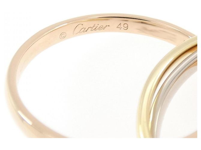Anel Cartier Trinity Small Dourado - vista 4