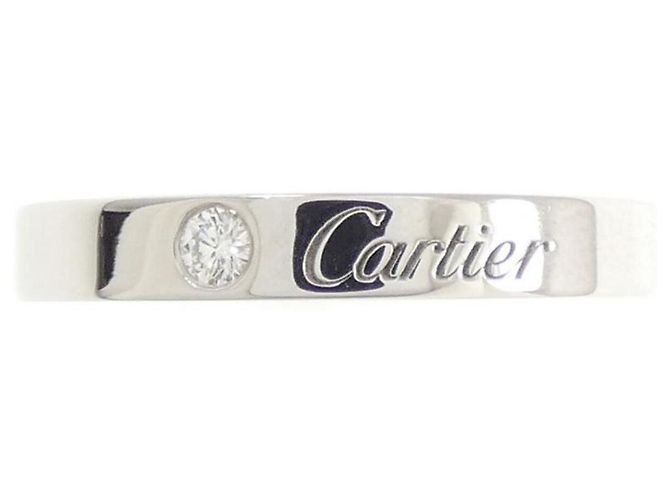 Cartier Platin-Diamant-Bandring - Ansicht 2