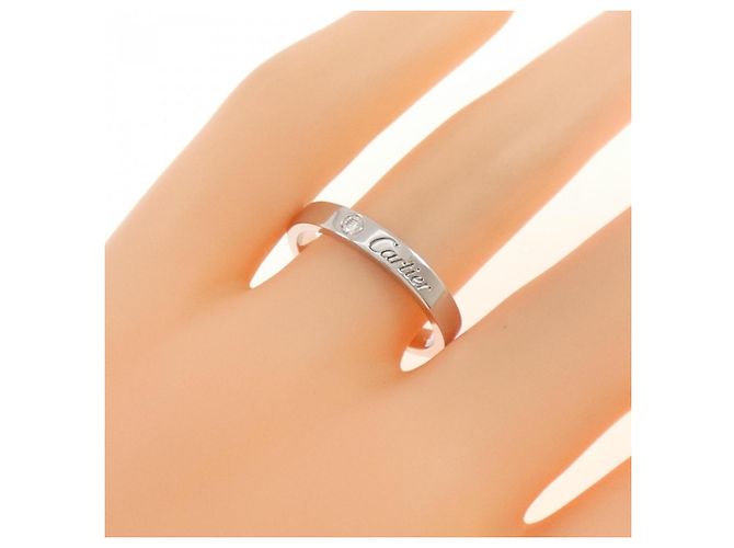 Cartier Platin-Diamant-Bandring - Ansicht 4