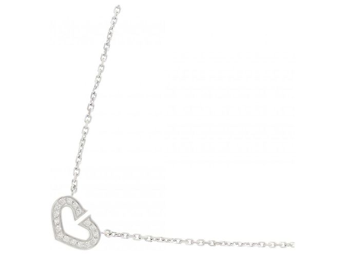 Collar Cartier C Heart Dorado - vista 2