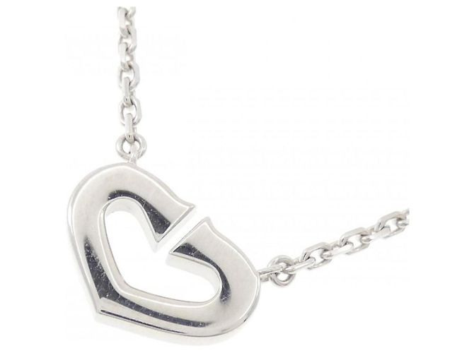 Collar Cartier C Heart Dorado - vista 4