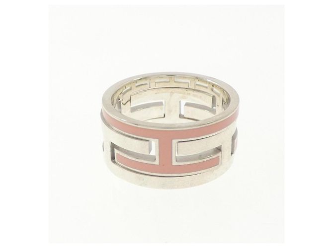 Ring Anello Hermès Move H in argento - vista 2