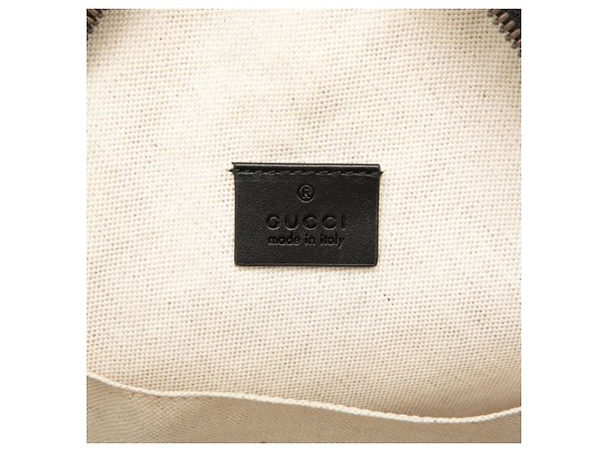 Zaino Rotondo Gucci 543324 Nero Giallo - vista 5