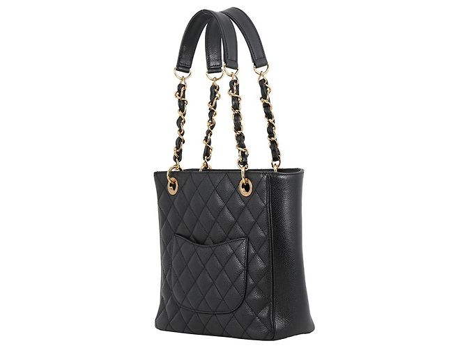 Bolso Tote Chanel Matelassé Negro - vista 2