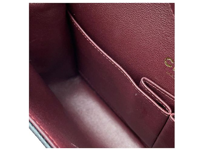 Borsa a spalla Chanel Black Matelassé Nero - vista 15
