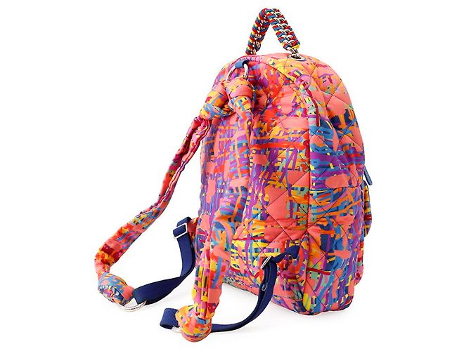 Zaino Chanel Matelassé Multi-Color Multicolore - vista 2