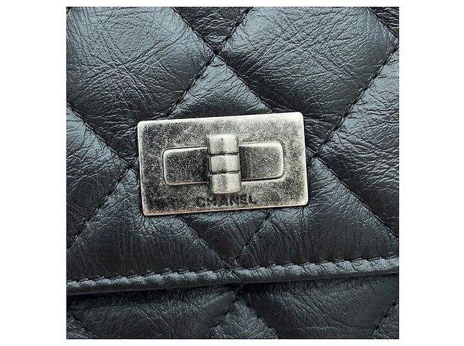 Cartera de cadena Chanel 2.55 Lucky Charm Negro - vista 13