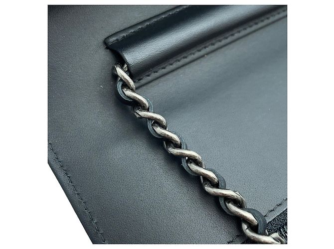 Cartera de cadena Chanel 2.55 Lucky Charm Negro - vista 14