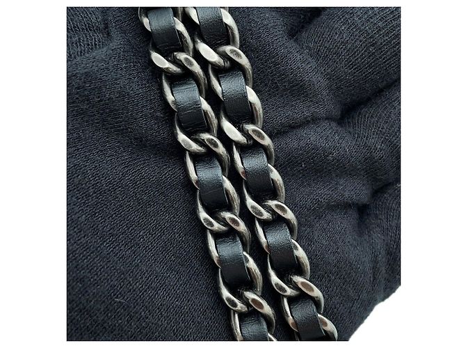 Cartera de cadena Chanel 2.55 Lucky Charm Negro - vista 15