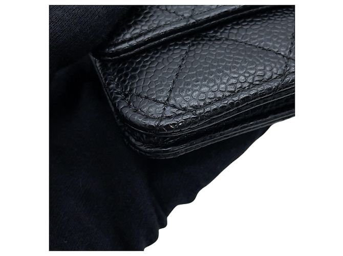 Portafoglio a catena Chanel Classic Matelassé Nero - vista 7