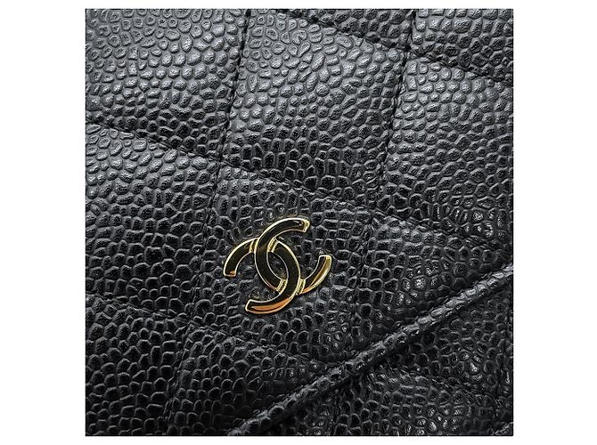 Portafoglio a catena Chanel Classic Matelassé Nero - vista 8