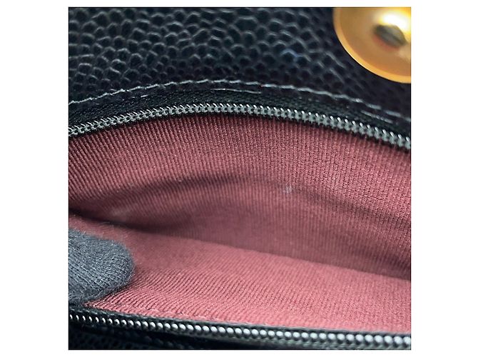 Chanel Classic Matelassé Chain Wallet Schwarz - Ansicht 12
