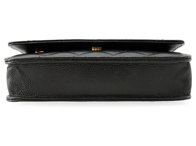 Chanel Classic Matelassé Chain Wallet Schwarz - Ansicht 3