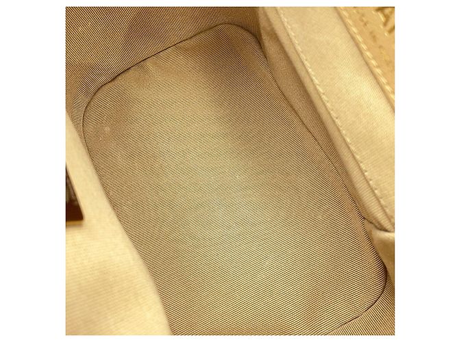 Mochila Chanel Matelassé de piel de cordero Beige - vista 8